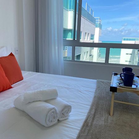João Pessoa Bela Hospedagem - Pe Na Areia No Bessa, Wifi C/Vista Piscina E Mar מראה חיצוני תמונה