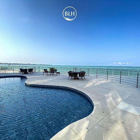 João Pessoa Bela Hospedagem - Pe Na Areia No Bessa, Wifi C/Vista Piscina E Mar מראה חיצוני תמונה