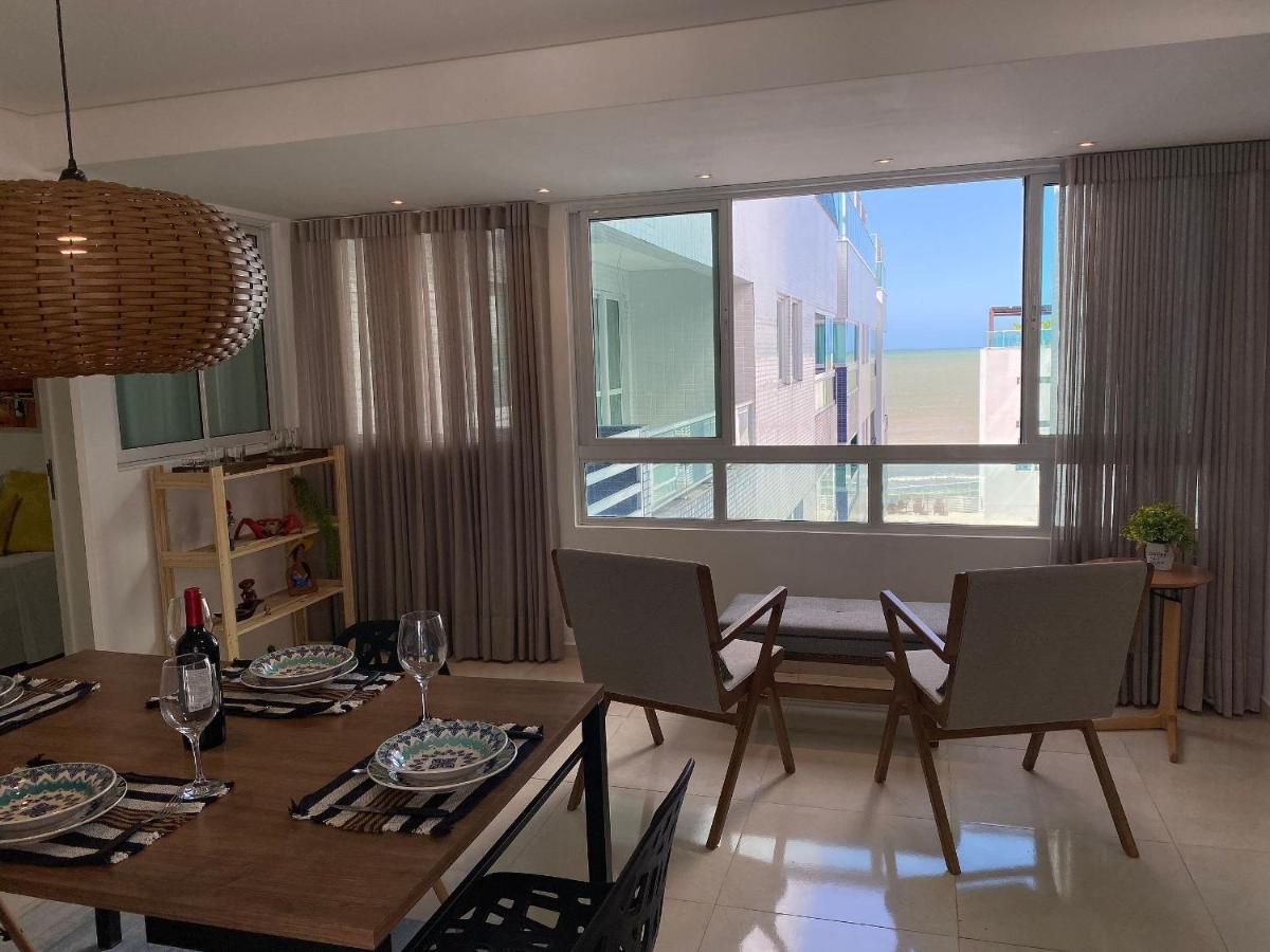 João Pessoa Bela Hospedagem - Pe Na Areia No Bessa, Wifi C/Vista Piscina E Mar מראה חיצוני תמונה