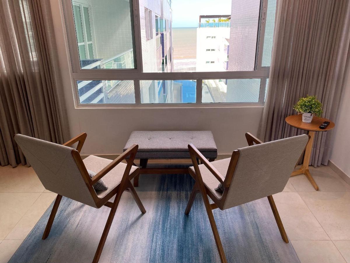 João Pessoa Bela Hospedagem - Pe Na Areia No Bessa, Wifi C/Vista Piscina E Mar מראה חיצוני תמונה