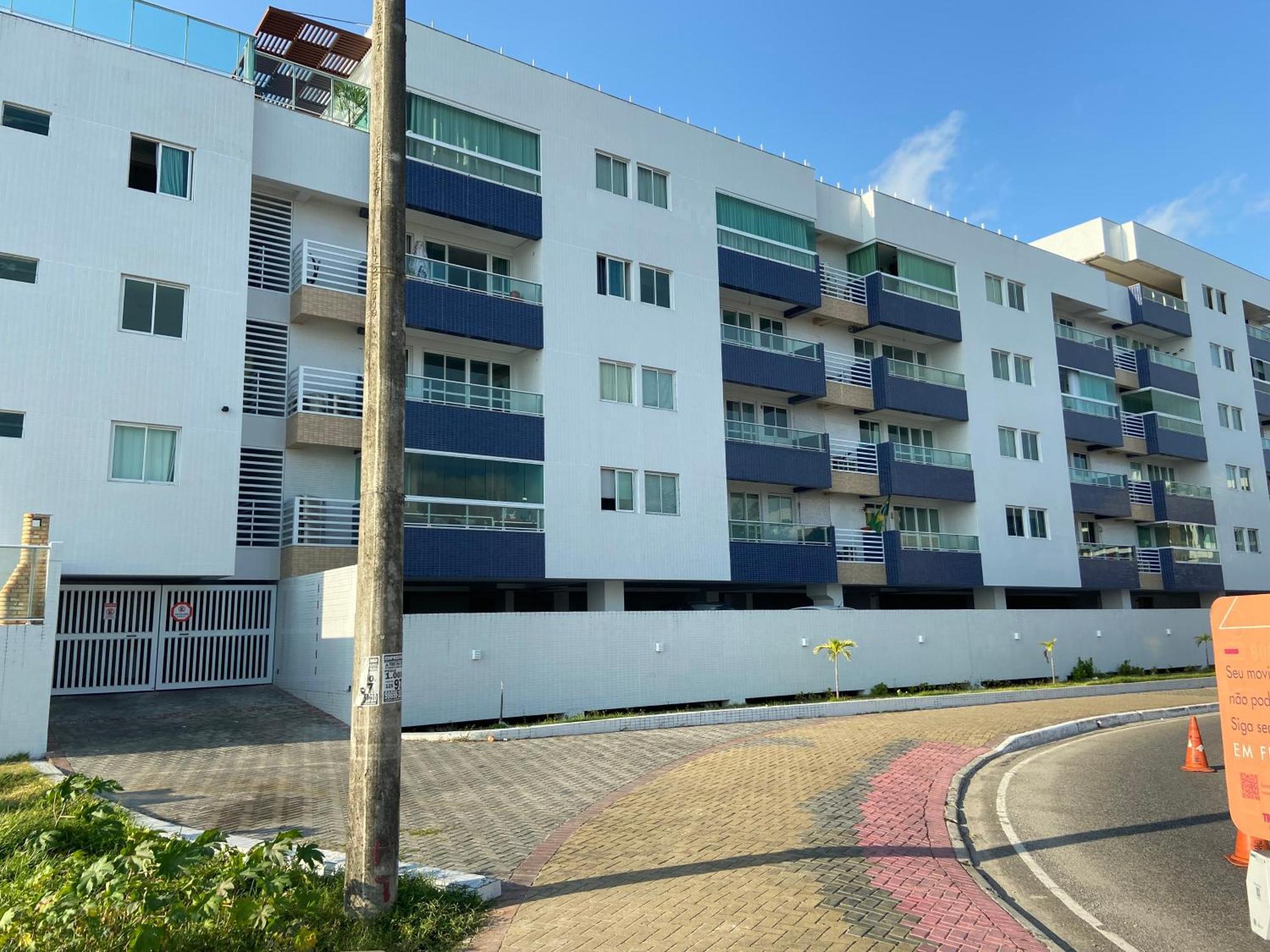 João Pessoa Bela Hospedagem - Pe Na Areia No Bessa, Wifi C/Vista Piscina E Mar מראה חיצוני תמונה